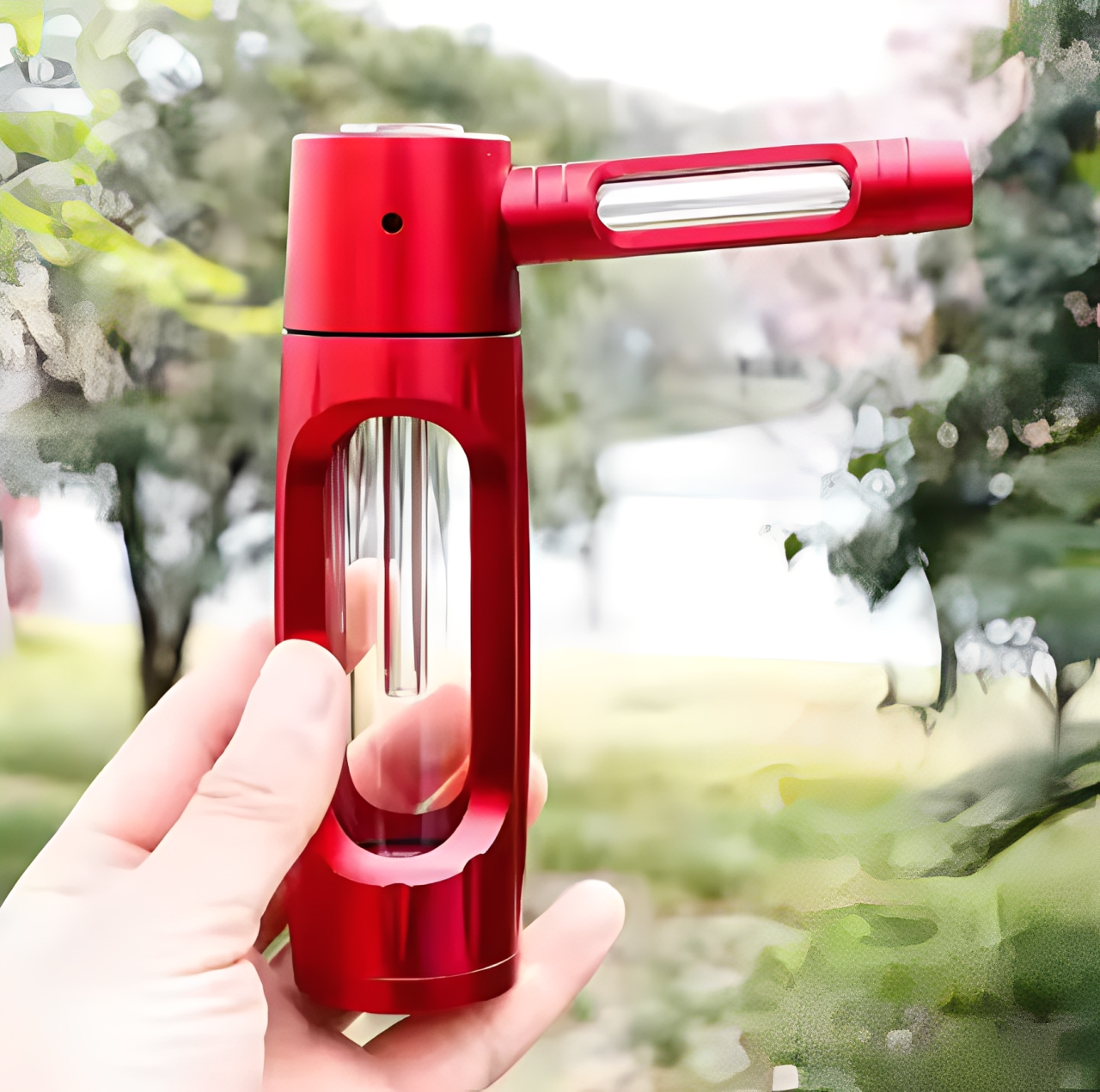 Mask On – Compact Multi-Purpose Glass & Metal Hydration Tool | Travel-Friendly Design