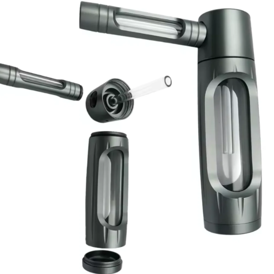 Mask On – Compact Multi-Purpose Glass & Metal Hydration Tool | Travel-Friendly Design