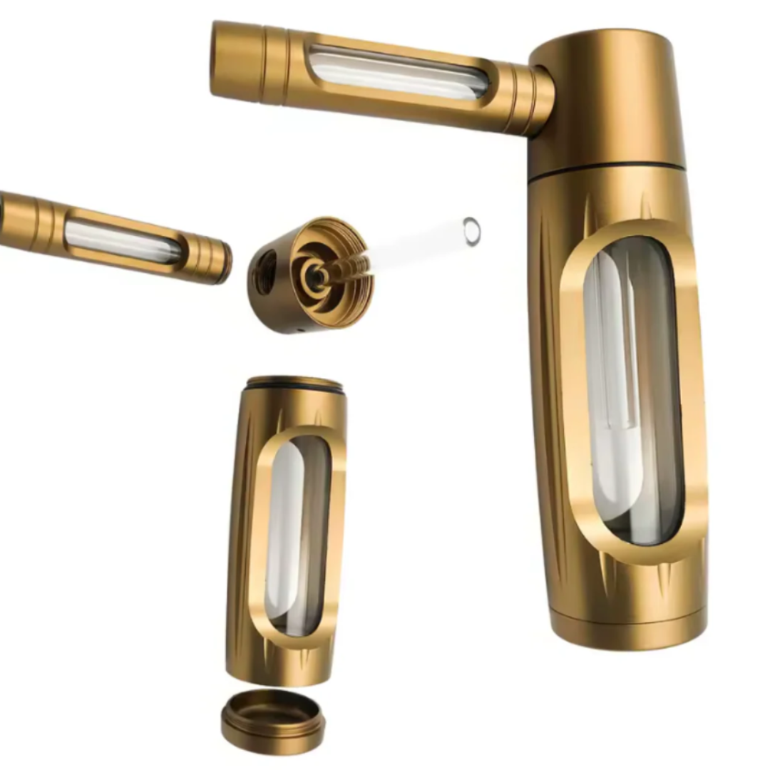 Mask On – Compact Multi-Purpose Glass & Metal Hydration Tool | Travel-Friendly Design