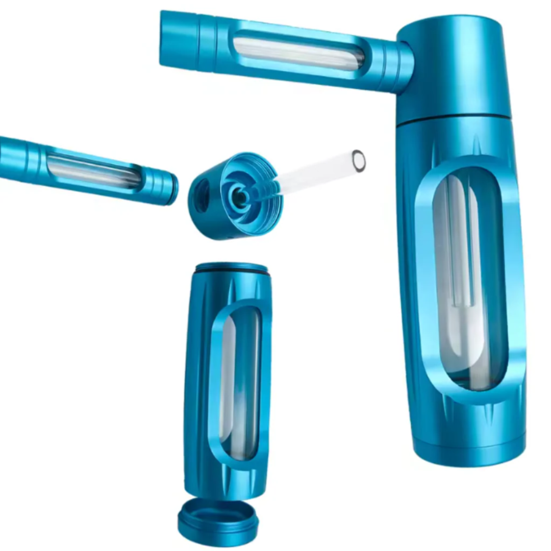 Mask On – Compact Multi-Purpose Glass & Metal Hydration Tool | Travel-Friendly Design