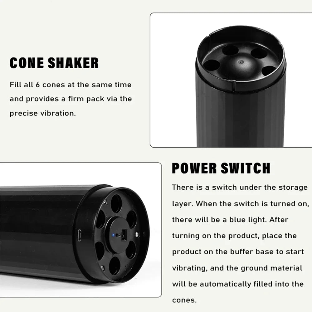 Mask On - Automatic Grinder & Roller - Premium rolling machines and accessories for smooth joints.