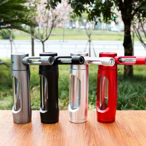 Mask On – Compact Multi-Purpose Glass & Metal Hydration Tool | Travel-Friendly Design